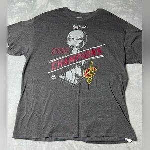 Cleveland Cavaliers 2016 NBA Champions T Shirt XL Lebron Kyrie Basketball
